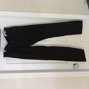 Rag and Bone rb15x slim straight black button fly jeans, size 36